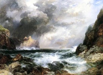 Castle in Scotland, 1910